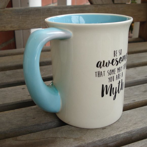 NARWHAL Go With The Flow Sculpted 16 oz Mug - Picture 3 of 7